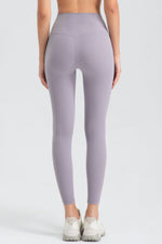 Wide Waistband Slim Fit Active Leggings
