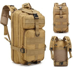 New 30/45L Man Tactical Backpacks HkingTraveling Bags Survival Outdoor 3P Assault Pack EDC Molle Pack For Trekking Hunting Bag