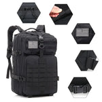 New 30/45L Man Tactical Backpacks HkingTraveling Bags Survival Outdoor 3P Assault Pack EDC Molle Pack For Trekking Hunting Bag