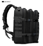 45L/25L Tactical Backpack Men's Travel Large Capacity Rucksacks Men Waterproof Outdoor Sports Multi-functional Bags