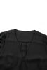 Lace Detail Surplice Long Sleeve Blouse
