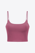 Millennia Feel Like Skin Scoop Neck Sports Cami