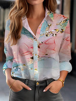 Elegant Shirt Women Fashion Temperament Blouse Long Sleeve Shirt Women New Casual Shirt