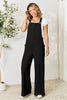 Double Take Full Size Wide Strap Overall with Pockets