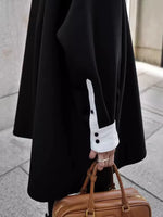 Fashion Women'S Shirt Lapel Loose Fit Single Braested Long Sleeve Contrast Color Blouse Female Tide Autumn 2025 New 7AB4804