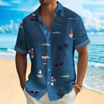 Men's Fashion Hawaiian Digital Printing Shirt