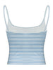 Devine Striped Scoop Neck Cami