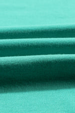 Red Sequined Heart Printed Sleeves Valentine Fashion Top