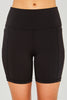 Love Tree High Waist Seam Detail Active Shorts