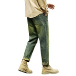 Baggy Jeans Men Harem Pants Loose Fit Retro Blue Streetwear Vintage Mens Clothing Denim Trousers Tapered Jeans for Men Cowboys