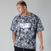 New Muscle Brother Sports Men's T-Shirt Spring Round Neck Trend Cotton Running Fitness Short Sleeve