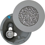 Halo Firepit - Smokeless Outdoor Fire Pit Table - 70,000 Btus Propane Connector and Lava Rocks Included - All Season Heavy Duty (Nightfall)