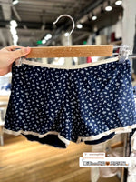 Casual Women Soft Cotton Front Buttons Shorts 2023 Summer Vintage Low Waist Female Chic Bottoms