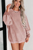 Gray Valentine Sequin XOXO Corded Crew Neck Sweatshirt