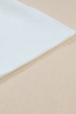 Black Sequin Heart Popping Graphic Textured 2pcs Outfit