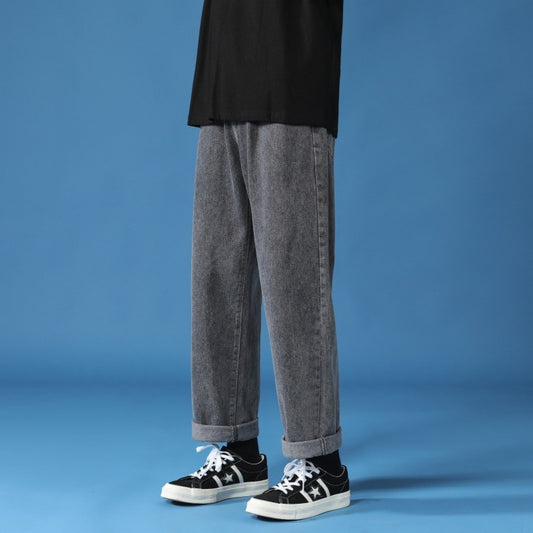 Jeans Men's Baggy Straight Trousers
