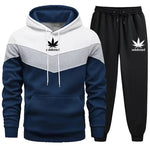 Men Tracksuit Sets Wear Stripe Hoodies+Sweatpants 2 Piece Set New Fashion High Quality Spring Casual Jogging Sportswear Suit