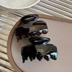 SIMPLEJEWEL High-End Feeling Vinegar Hair Clip Light Luxury Shark Clip Hair Accessories Wholesale 2024 New Style Hairpin