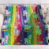 Dinosaur Gifts Toys for Kids Boys - Dino Glow in the Dark Blanket Christmas Birthday Gift for Age 1-14 Years Old Teens Child Toddler Girl Son Halloween Valentine'S Day Easter Presents Throw Gray