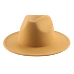 Fedora Hat Women Hat Winter Luxury Man Hats for Women Fashion Formal Wedding Decorate Camel Panama Cap Fedoras Sombrero Hombre