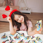 Set of 24 Valentines Cards for Kids, Valentine'S Day Gift with Keychain for Kids Party Favor, Classroom Exchange Prizes
