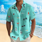 Men's Fashion Hawaiian Digital Printing Shirt