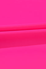 Rose Red Crisscross Straps Tie Back Flared One Piece Swimsuit