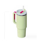 A 40Oz Handle Cup Second Generation New Stainless Steel Thermal Insulation Cooling Double Vacuum Car Cup Handle Cup Household