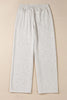 Elastic Waist Active Pants with Pockets