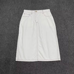 LUXURY Cotton Jeans Set for Women 2025 Spring Casual Versatile Long Sleeve Shirt, High Waist Straight Leg Pants