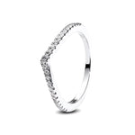 Original 925 Sterling Silver Rings for Women Crown Love Heart Sun Moon Engagement Wedding Rose Gold Pave CZ Ring Luxury Jewelry