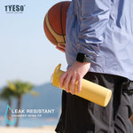 550/750ML Water Bottle with Straw Tyeso Vacuum Insulated Flask Thermal Cup Tumbler 304 Stainless Steel Coffee Thermos