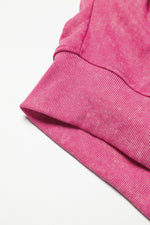 Black Mardi Gras Sequin Fleur De Lis Open Back Sweatshirt