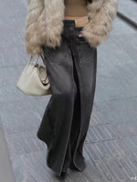 Trashy Y2K Style New Rock Hip Hop Baggy Wide Leg Jeans Pants Women 90S Clothes Vintage Straight Lady Denim Trousers Ropa Mujer