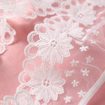 Women'S Fancy Sexy Lingerie White Open Bra Hot Teddy Hollow Out Halter Backless Bodysuit Floral Embroidery Crotchless Underwear