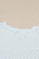 Black Sequin Heart Popping Graphic Textured 2pcs Outfit