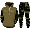 2024 New Camouflage Hoodie Pant Suit 3D Printed Casual Men Women High Quality Tracksuit Outfits Fashion Men'S Clothing 2Pcs Sets