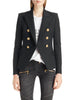 Lapel Collar Long Sleeve Blazer