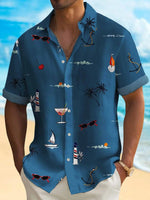 Men's Fashion Hawaiian Digital Printing Shirt