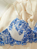 Floral Lingerie Exotic Sets Bra Kit Push up Lace Embroidery Intimate Goods See through Exotic Sets Tulle Underwear