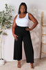 Basic Bae Full Size Smocked Wide Waistband Wide Leg Pants