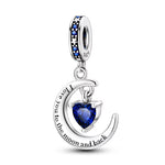 Hot Sale 925 Silver Charms Beads Fit Original Pan Bracelet Making for Woman Jewelry Fashion Pendant