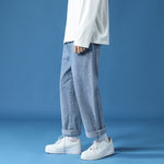 Jeans Men's Baggy Straight Trousers