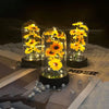 Graduation Season Gift Small Sunflower Plastic Set Mother'S Day Send Wife Send Mother Valentine'S Day Eternal Flower Gift Birthd