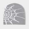 Unisex Spider Web Hip Hop Knit Beanie Men'S Y2K Stretch Warm Hat Women'S Fashion Cap Out Door Sun Protection