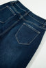 Distressed Wide Leg Jeans with Pockets