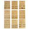 Heart-shaped Sunflower Wax Line Hand-woven Couple Friendship Card Bracelet