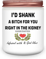 Birthday Gifts for Women, Funny Gifts for Best Friend Women - My Last Nerve Candle - Unique Birthday Gifts for Women, Her, Mom, BFF, Sister