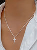 925 Sterling Silver Cross Necklace