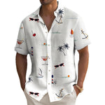 Men's Fashion Hawaiian Digital Printing Shirt